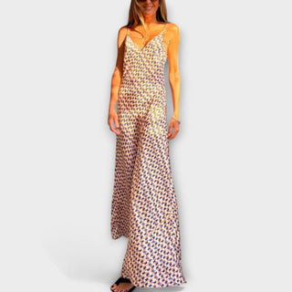 Tove | Vestido maxi geométrico