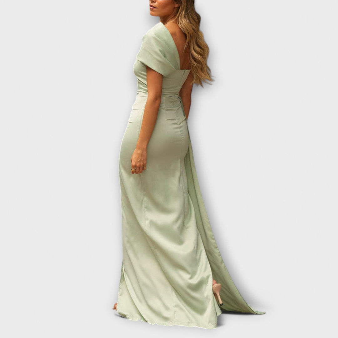 Bellamy | Vestido maxi de un hombro