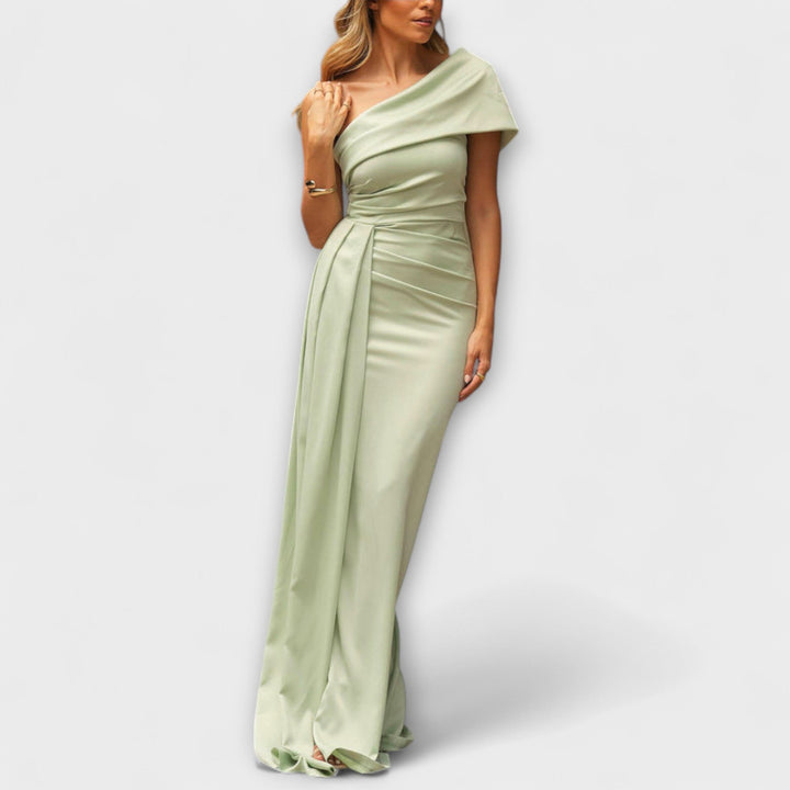 Bellamy | Vestido maxi de un hombro