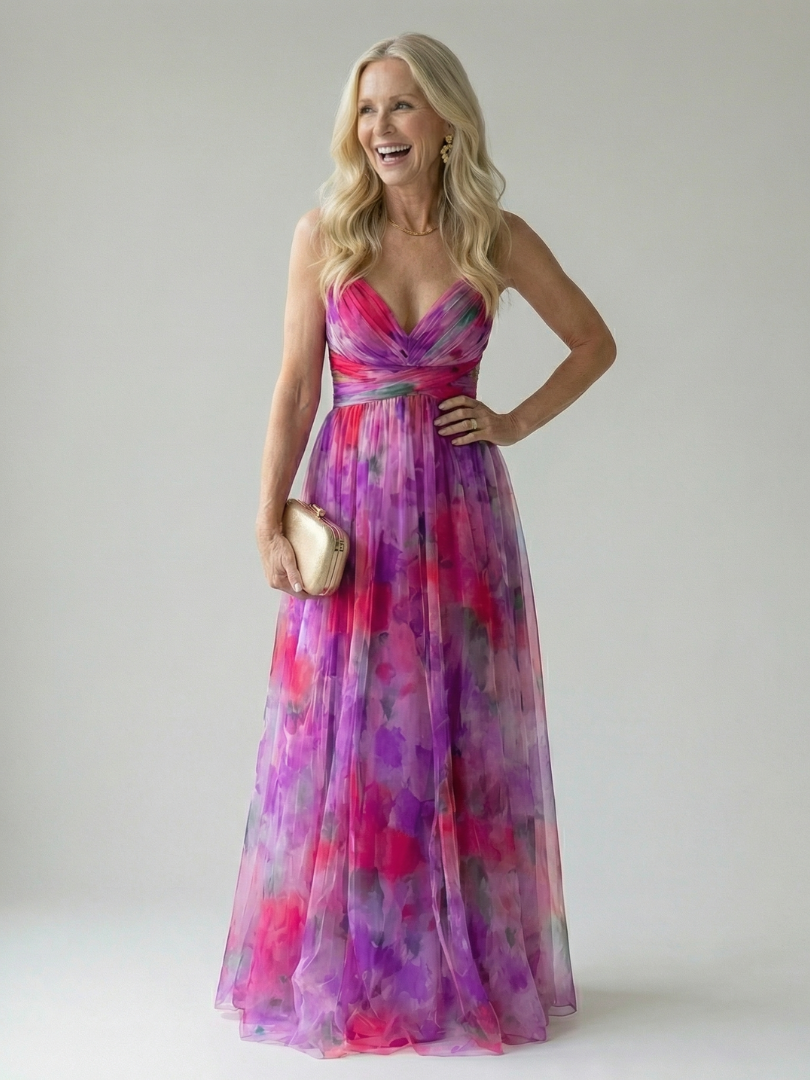 Zoraida | Vestido maxi cruzado