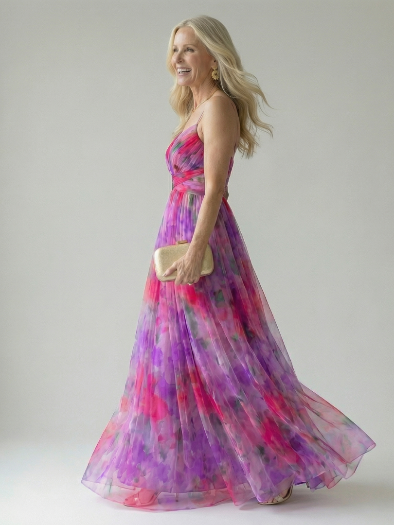 Zoraida | Vestido maxi cruzado