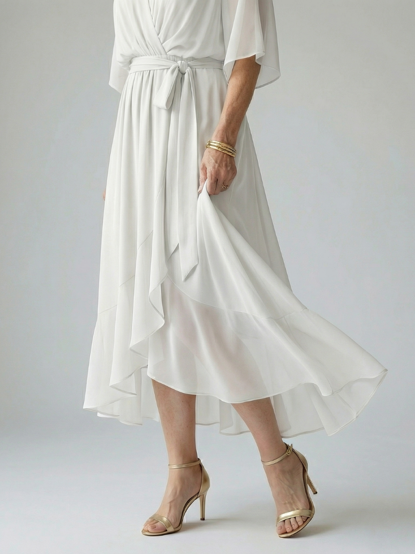 Edith | Vestido midi con lazo