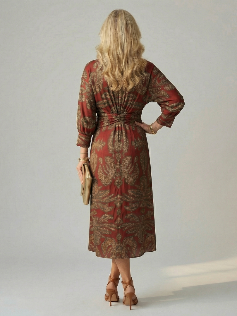 Antonia | Vestido midi cruzado