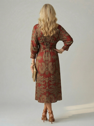 Antonia | Vestido midi cruzado