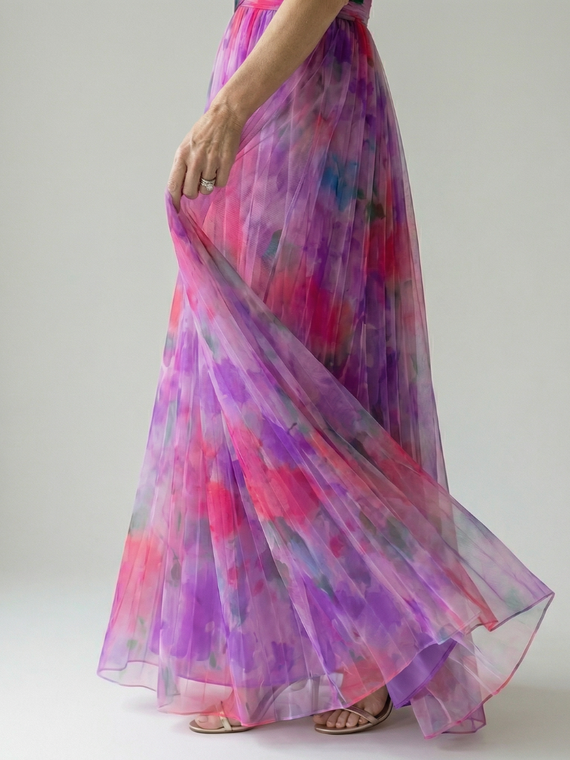 Zoraida | Vestido maxi cruzado