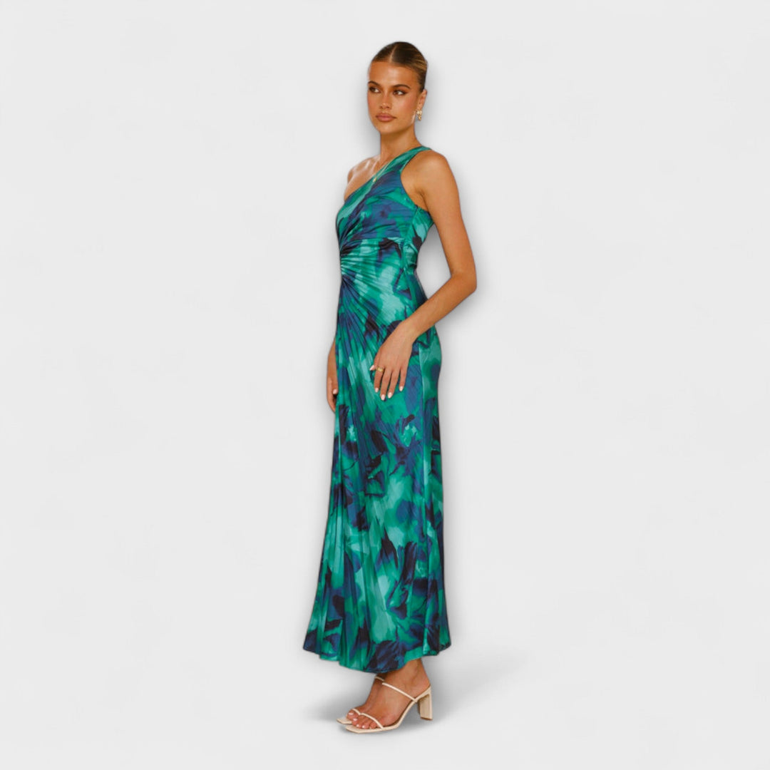 Goretti | Vestido maxi con abertura