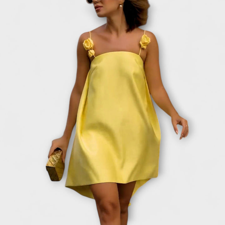 Jordan | Vestido mini floral sin mangas