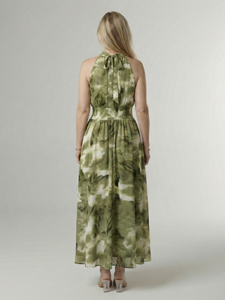 Brisa | Vestido midi halter