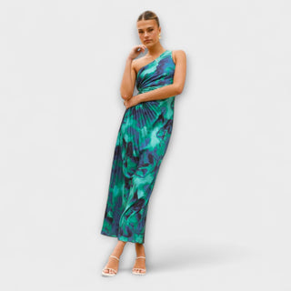 Goretti | Vestido maxi con abertura