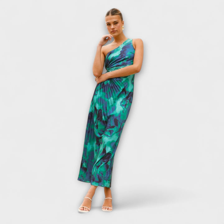 Goretti | Vestido maxi con abertura