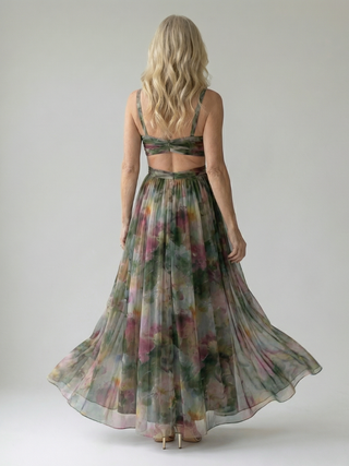 Zoraida | Vestido maxi cruzado