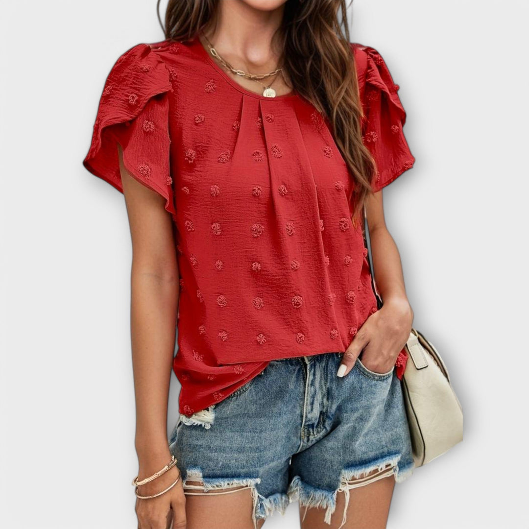 Charlotte | Blusa de lunares
