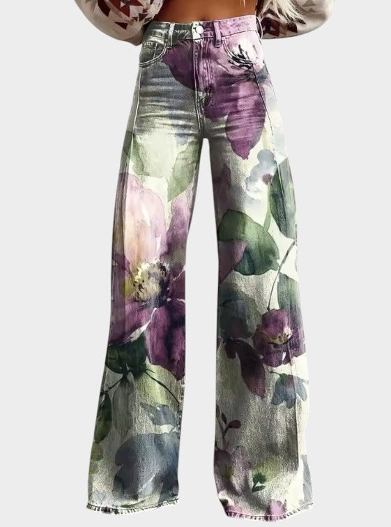 Gertrudis | Pantalones bohemios retro