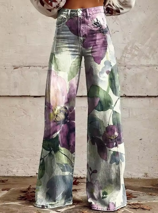 Gertrudis | Pantalones bohemios retro
