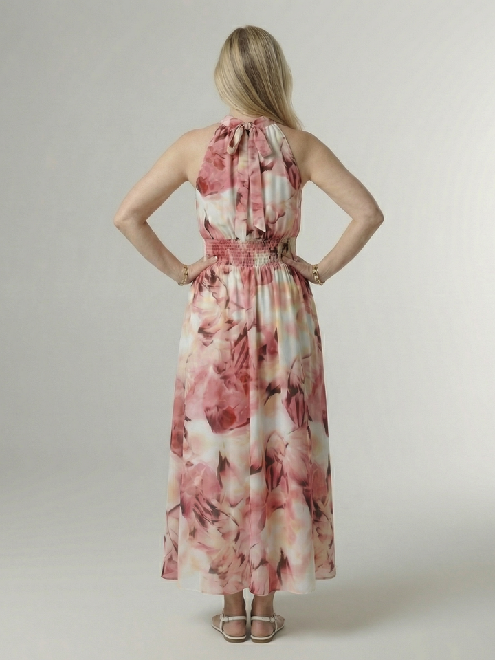 Brisa | Vestido midi halter