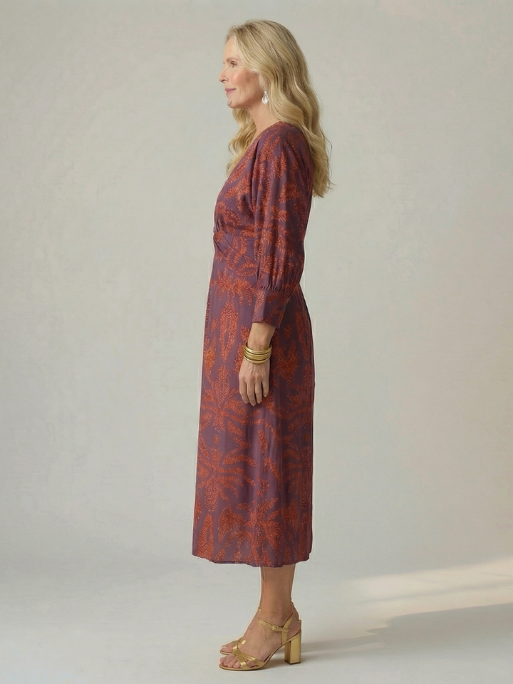 Antonia | Vestido midi cruzado