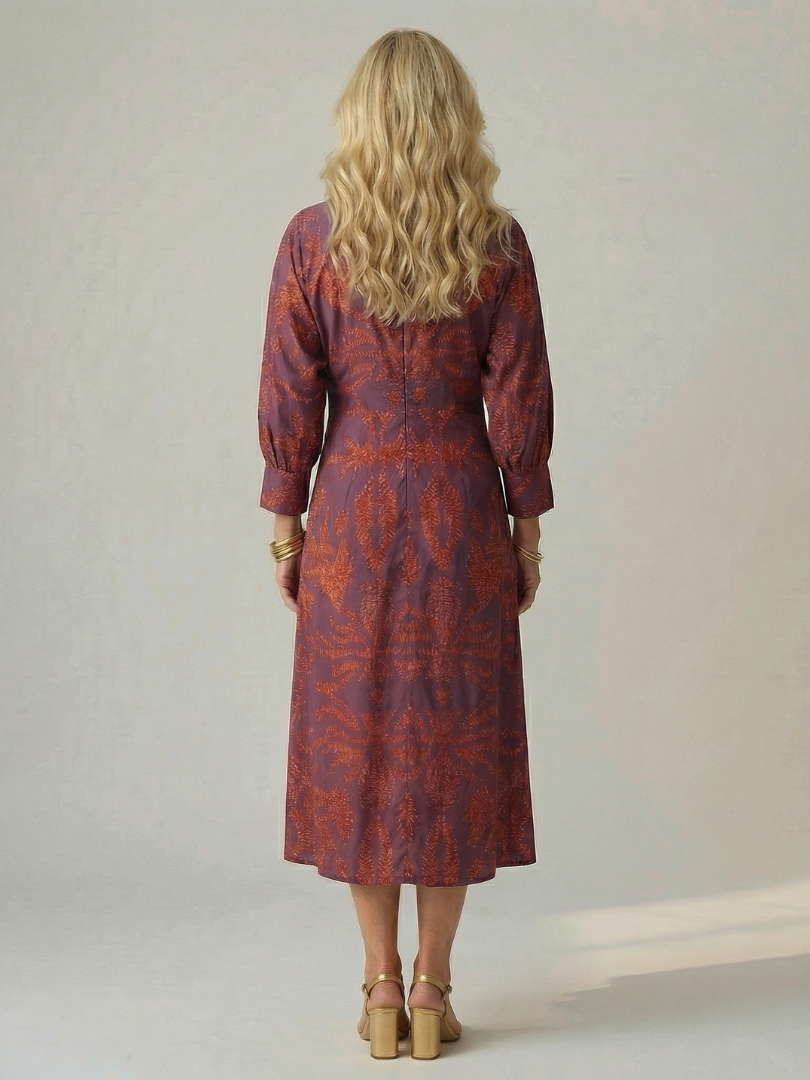 Antonia | Vestido midi cruzado