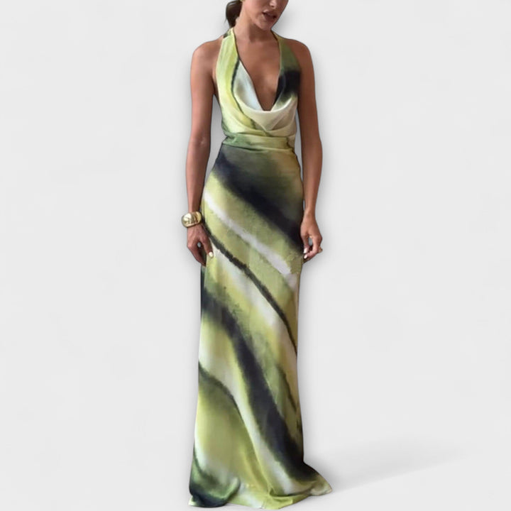 Roser | Vestido maxi tie-dye degradado