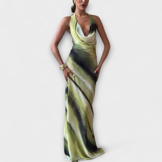 Roser | Vestido maxi tie-dye degradado