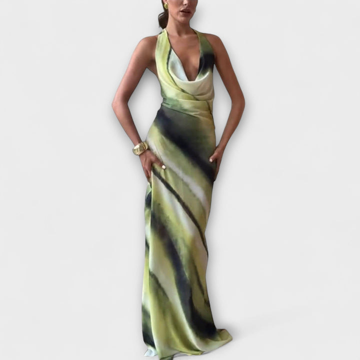 Roser | Vestido maxi tie-dye degradado