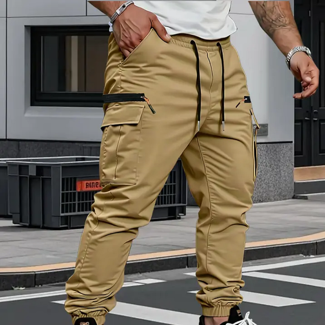 Quintín | Pantalón cargo elástico