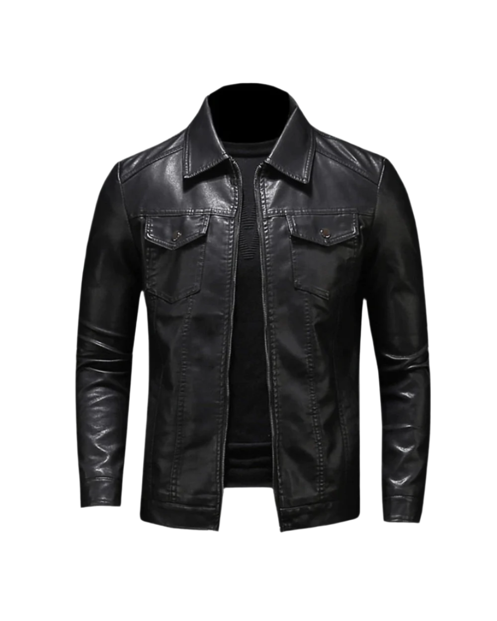 Sergio | Chaqueta efecto piel
