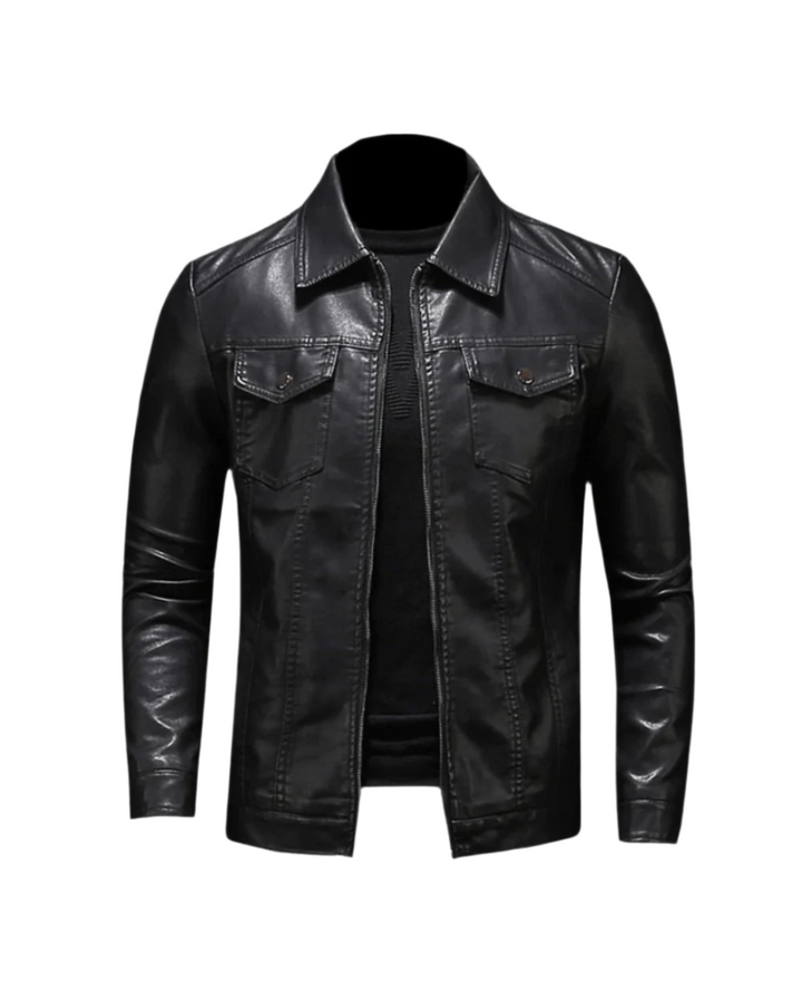 Sergio | Chaqueta efecto piel