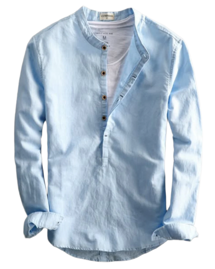 Leandro | Camisa de lino premium