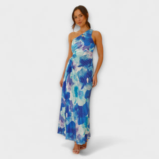 Goretti | Vestido maxi con abertura