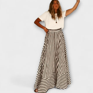 Laia | Vestido maxi con volantes