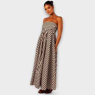 Laia | Vestido maxi con volantes