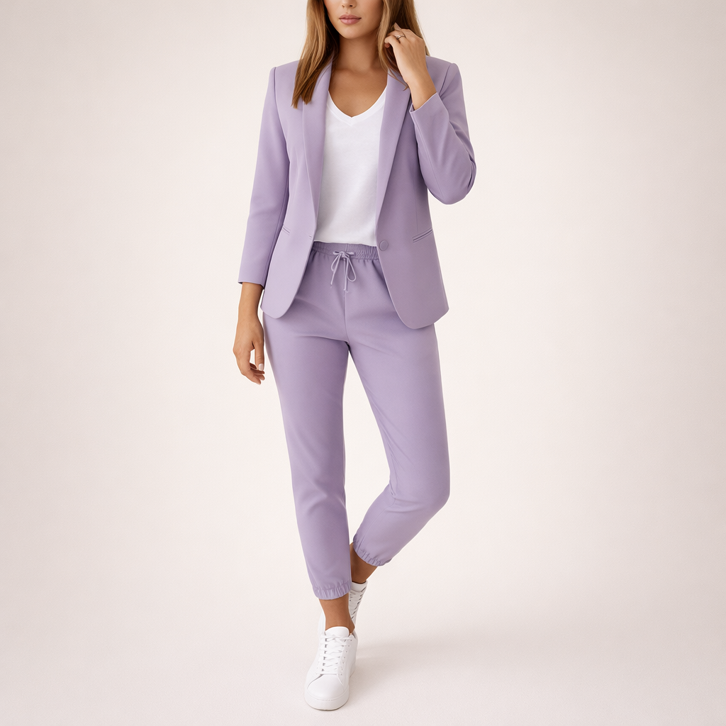 Montse | Conjunto de traje holgado
