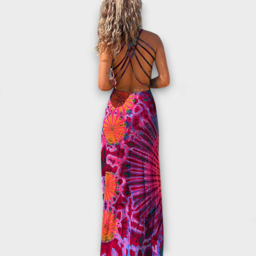 Ronja | Vestido maxi tie-dye