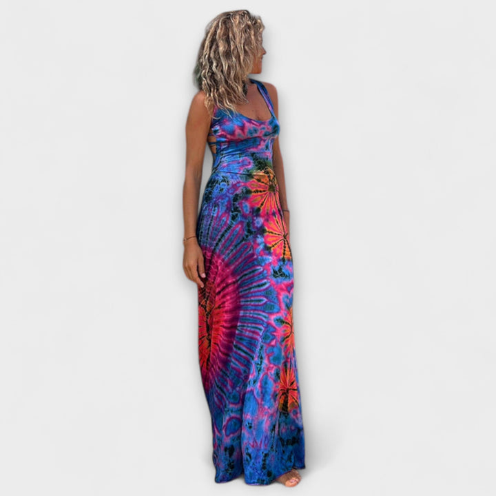 Ronja | Vestido maxi tie-dye