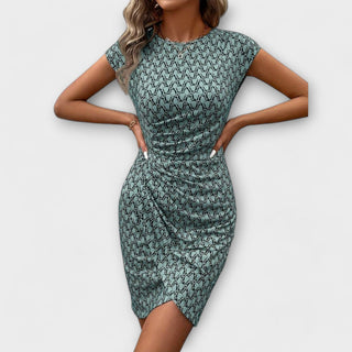 Julieta | Vestido tulipán estampado