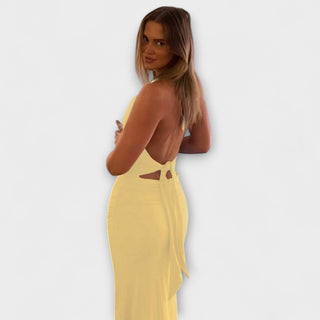 Florinda | Vestido largo sin espalda