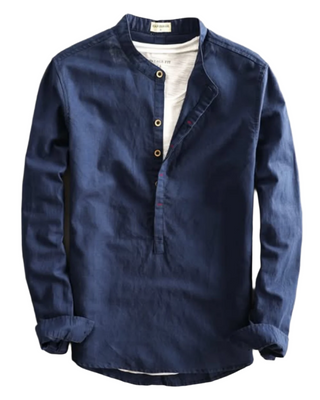 Leandro | Camisa de lino premium