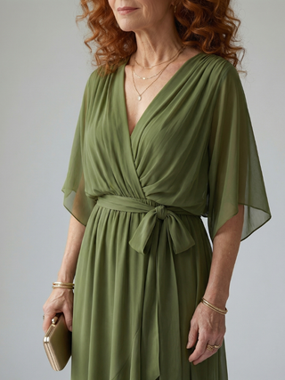 Edith | Vestido midi con lazo