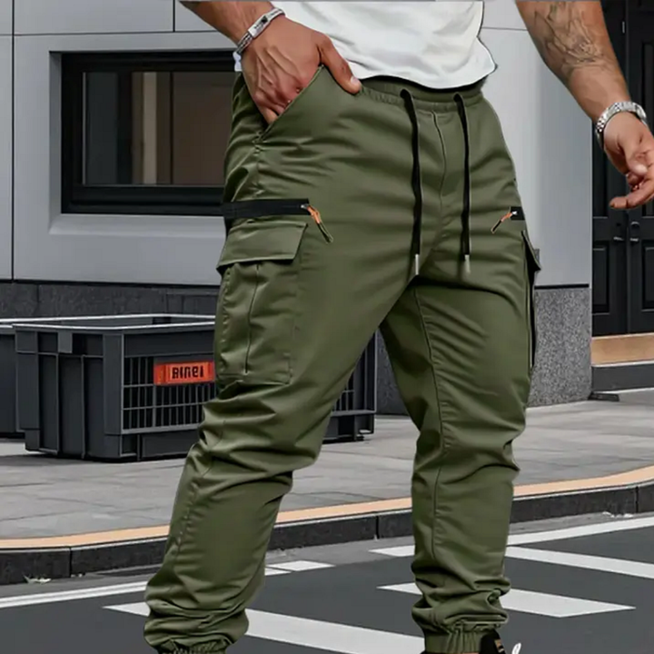 Quintín | Pantalón cargo elástico