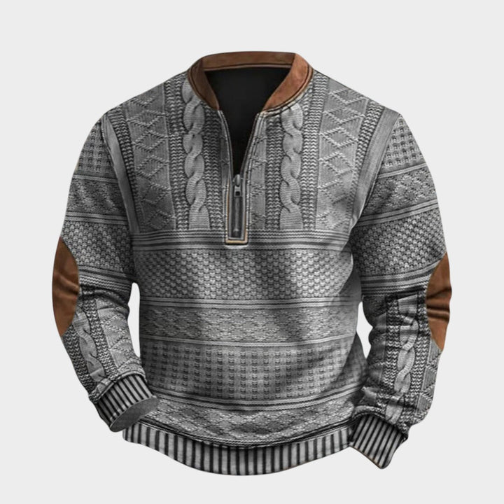 Charles | Sudadera con media cremallera