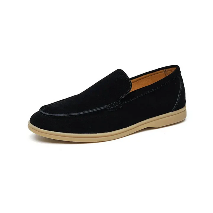 Baltasar | Mocasines efecto ante color caramelo