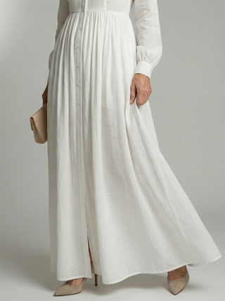 Fernanda | Vestido maxi con botones