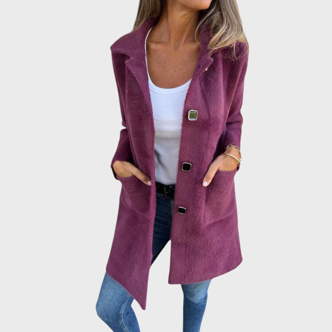 Clotilde | Chaqueta elegante texturizada