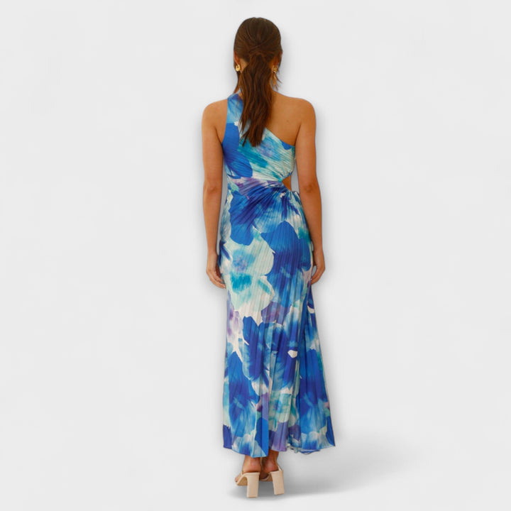 Goretti | Vestido maxi con abertura