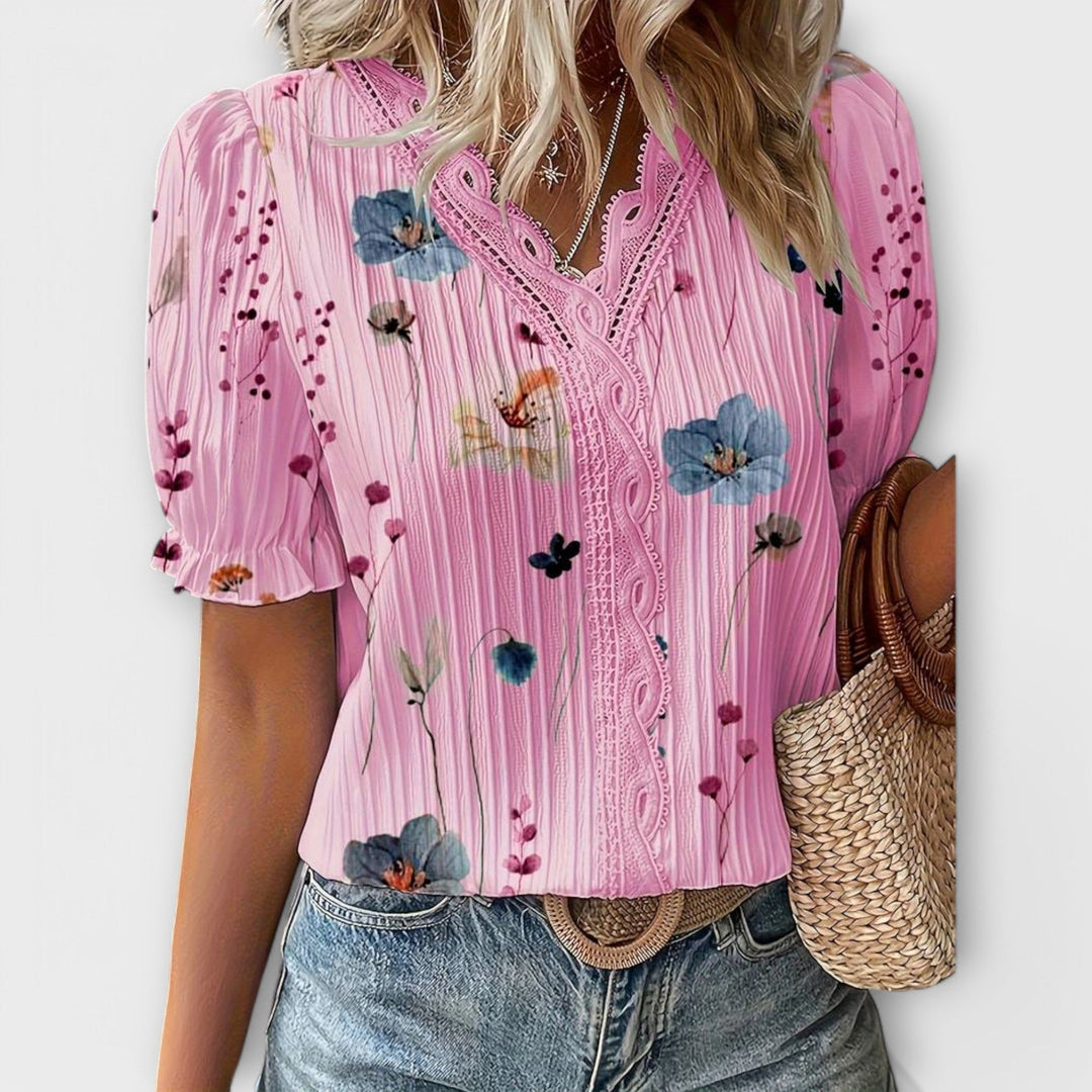 Ivana | Blusa con escote en V