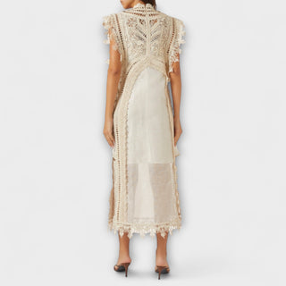 Mira | Vestido maxi de organza