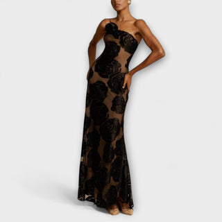 Sara | Vestido maxi floral
