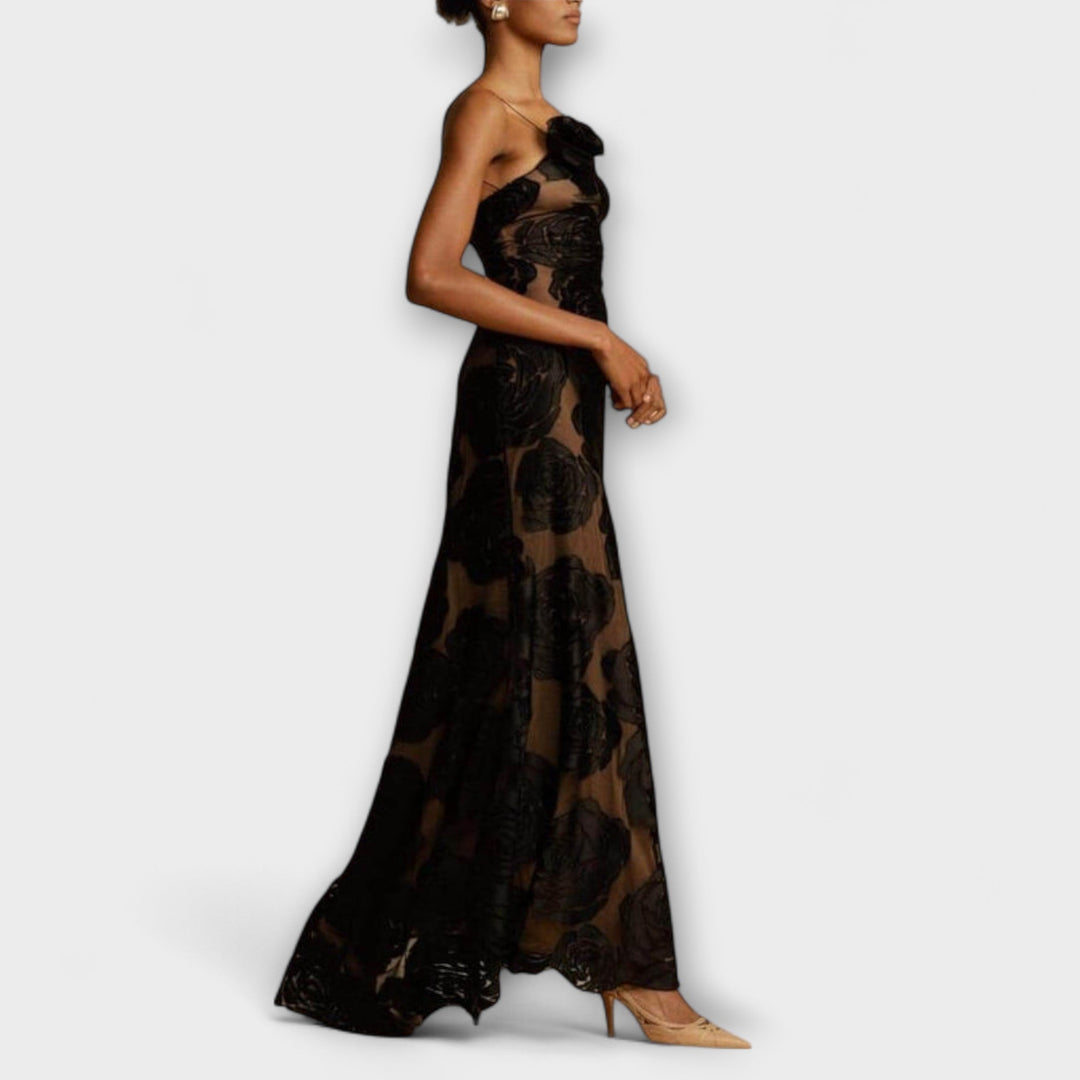 Sara | Vestido maxi floral