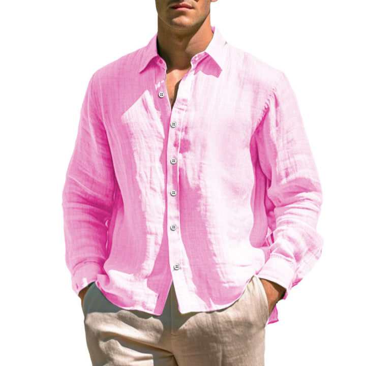 Hernán | Camisa casual de lino