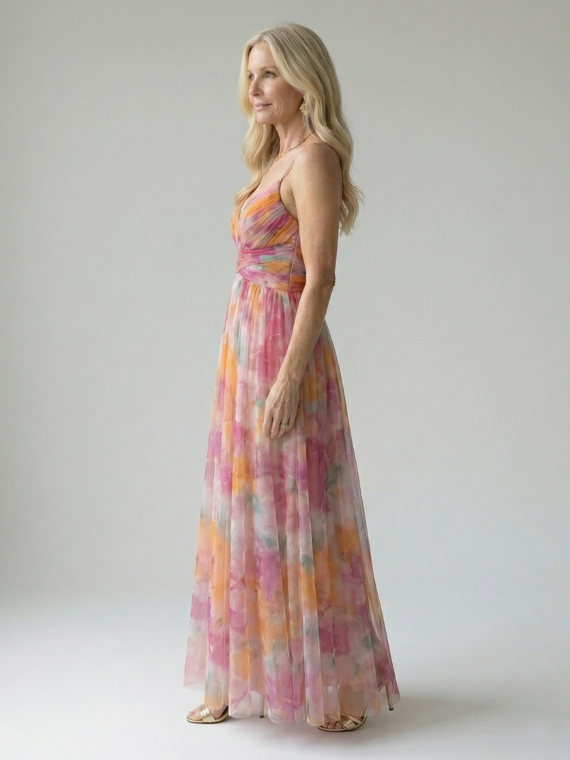 Zoraida | Vestido maxi cruzado